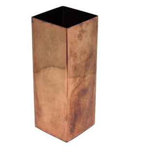 V2-S84-COP vase iron S