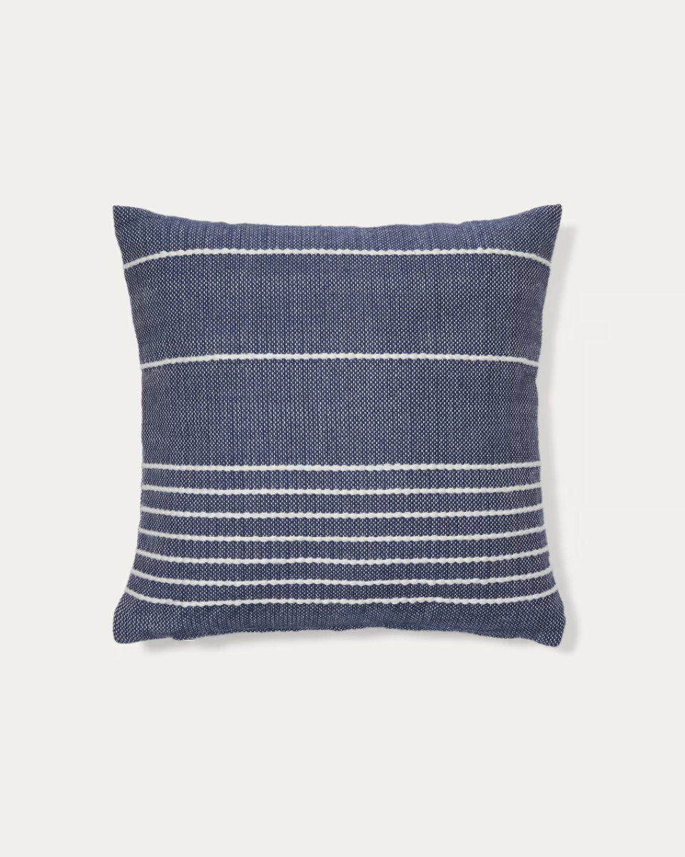 POLP Polp blue striped cushion cover