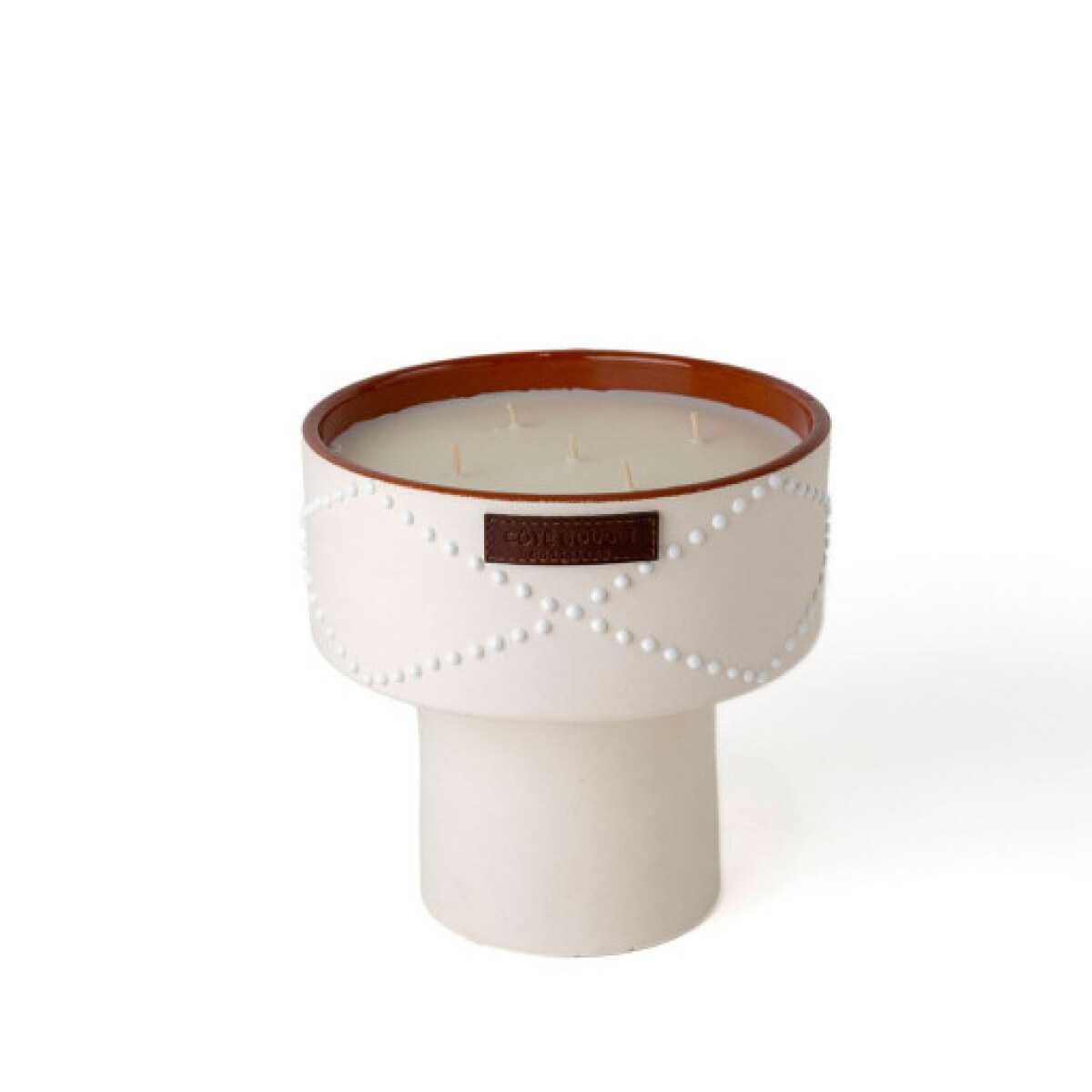 BOUGIE COUPE NOMAD BLANC L / DATTES
