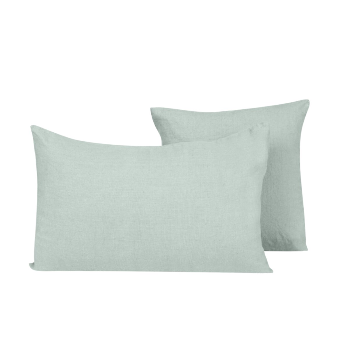 HOUSSE DE COUSSIN PORTICCIO LIN CELADON 40X60
