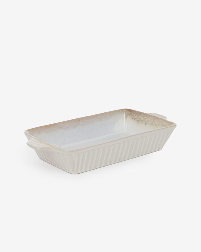 Sheilyn beige oven dish 31 x 16 cm