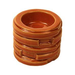 T2-C31-OR tealight ceramic with pattern