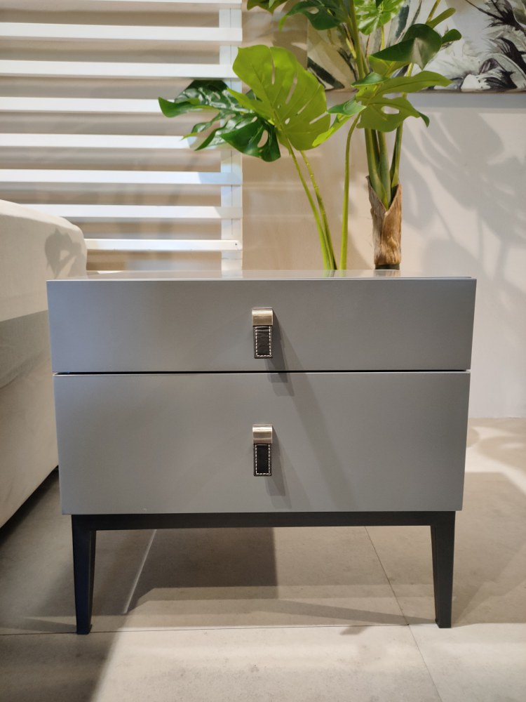 SILENCIO NIGHT TABLE 500*400*470MM GREY