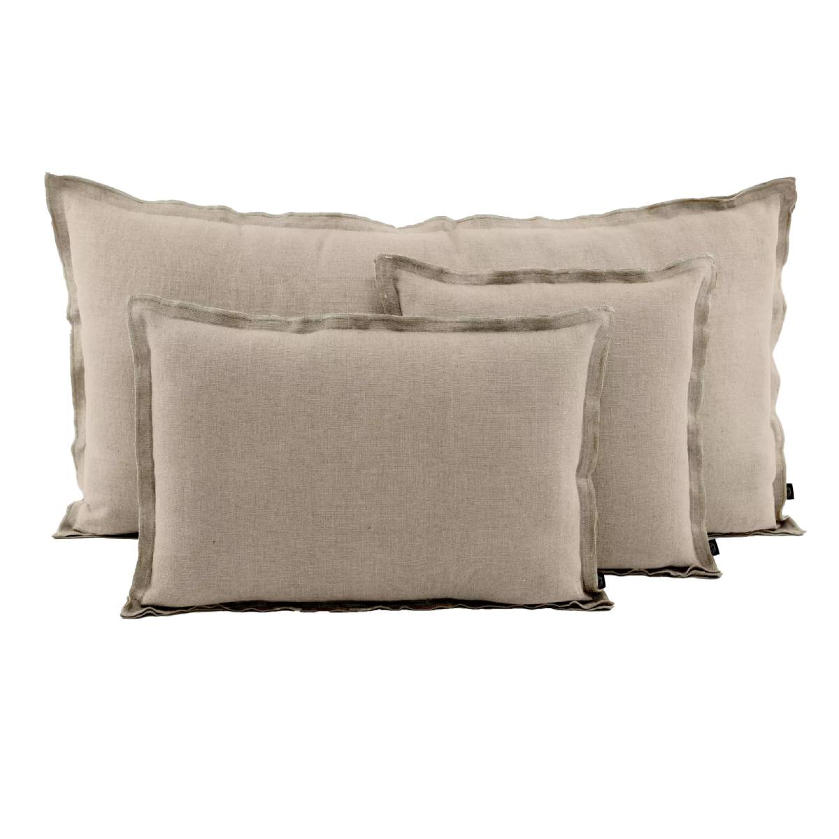 SEONI CUSHION COVER NATUREL LINEN 22X43 INCHES 55X110 CM