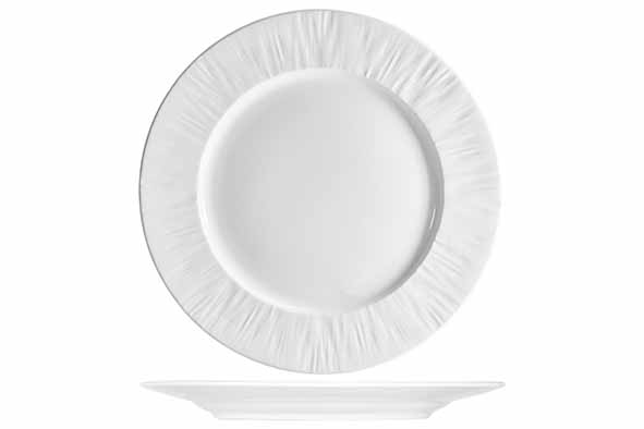 PURE WHITE DESSERT PLATE D223CM
