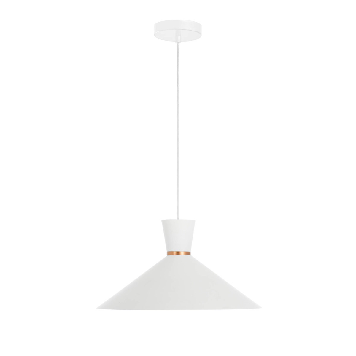 Vesta white lamp shade