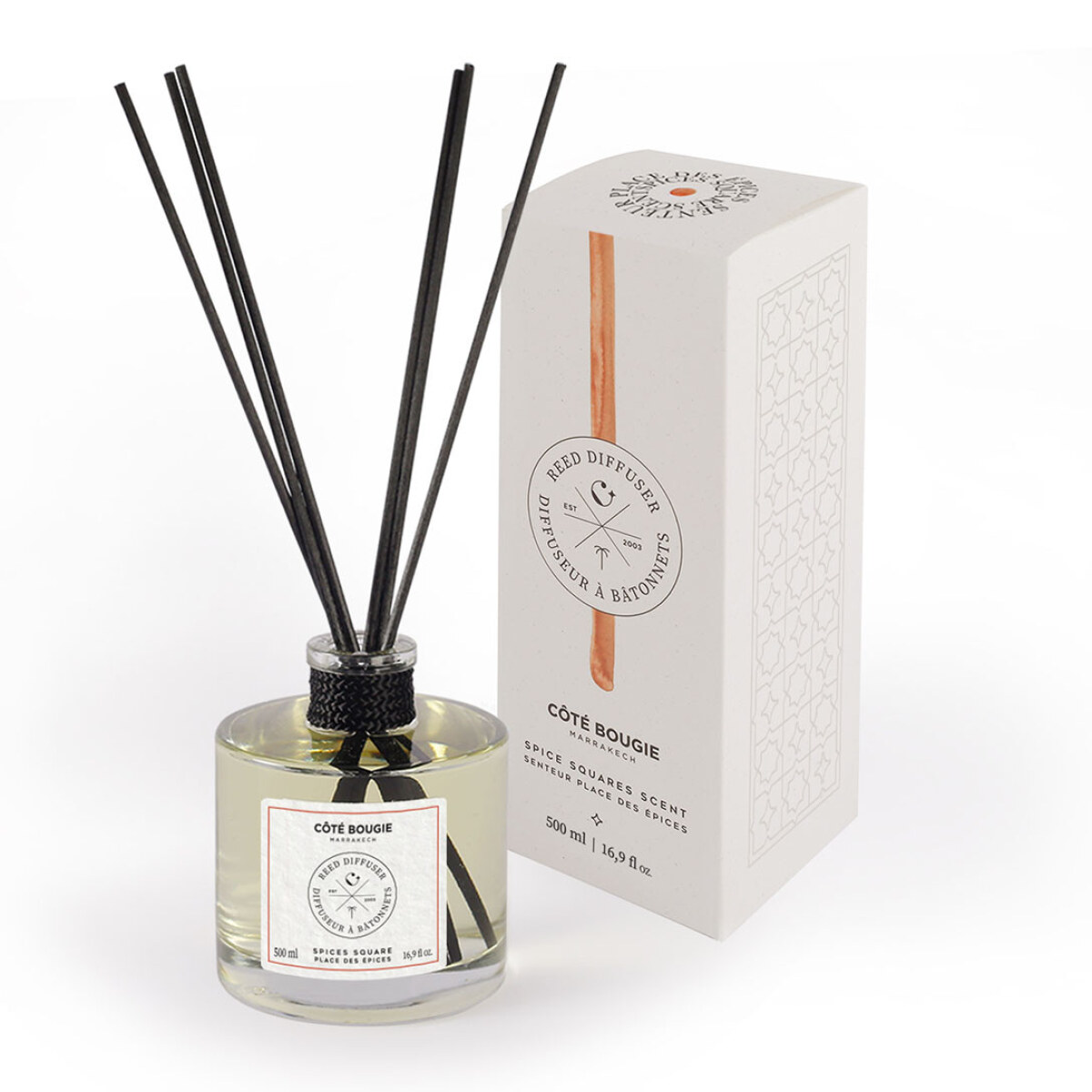 DIFFUSEUR A BATONNET PLACE DES EPICES 500 ML