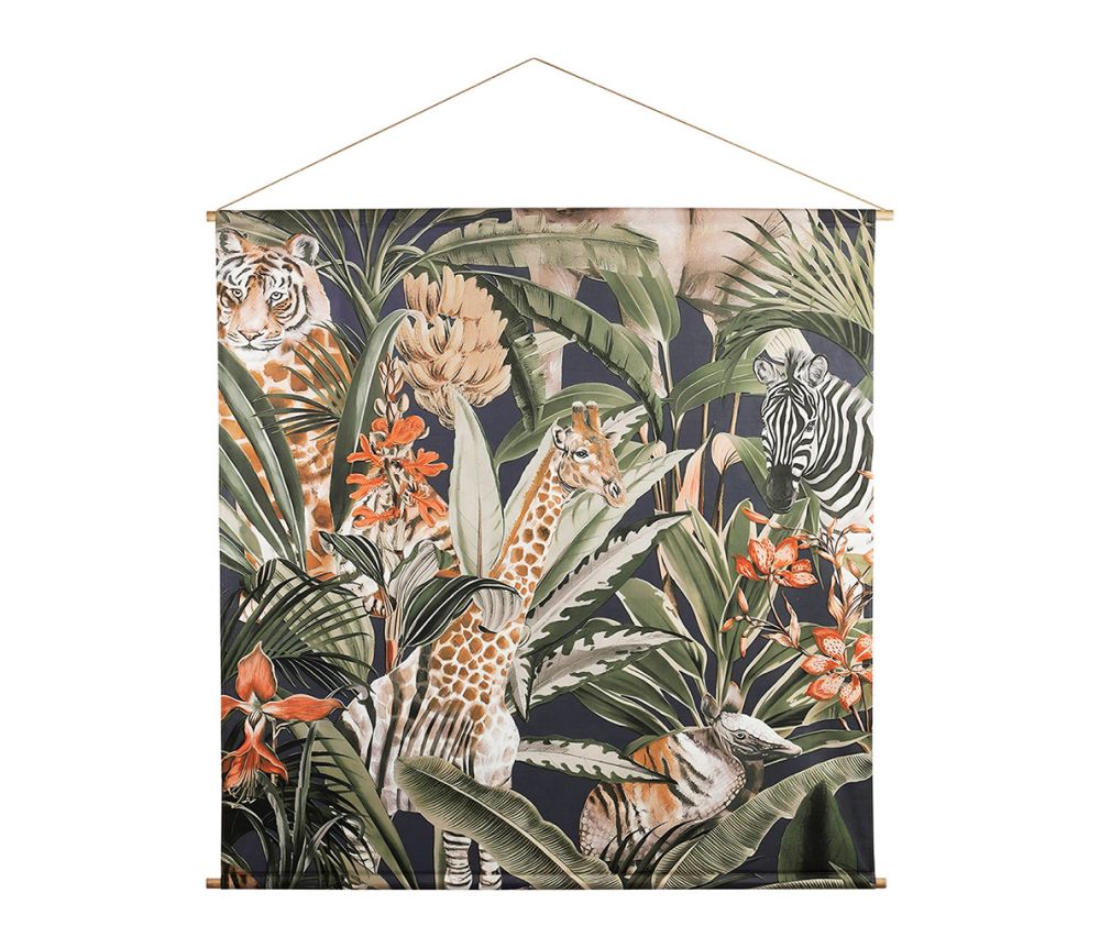 TOILE SAVANE MULTI 154X154CM