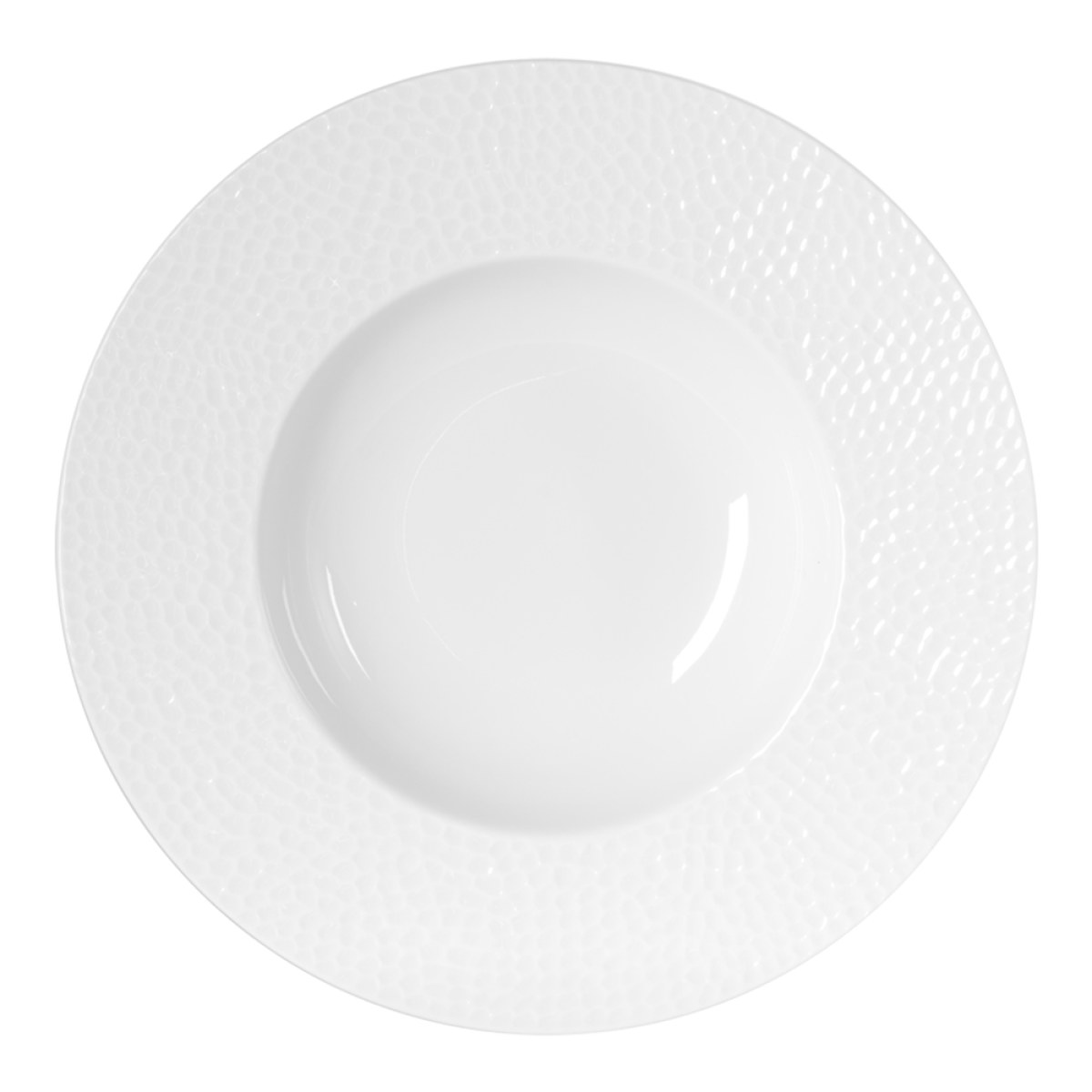 SOUP PLATE 23 CM NOUGAT WHITE