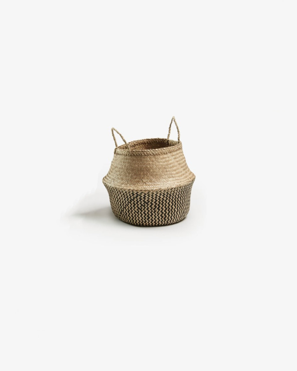 Thai baskets natural and black _ SMALL