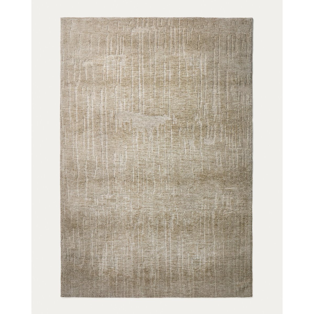 Eriana green cotton blend rug 200 x 300cm