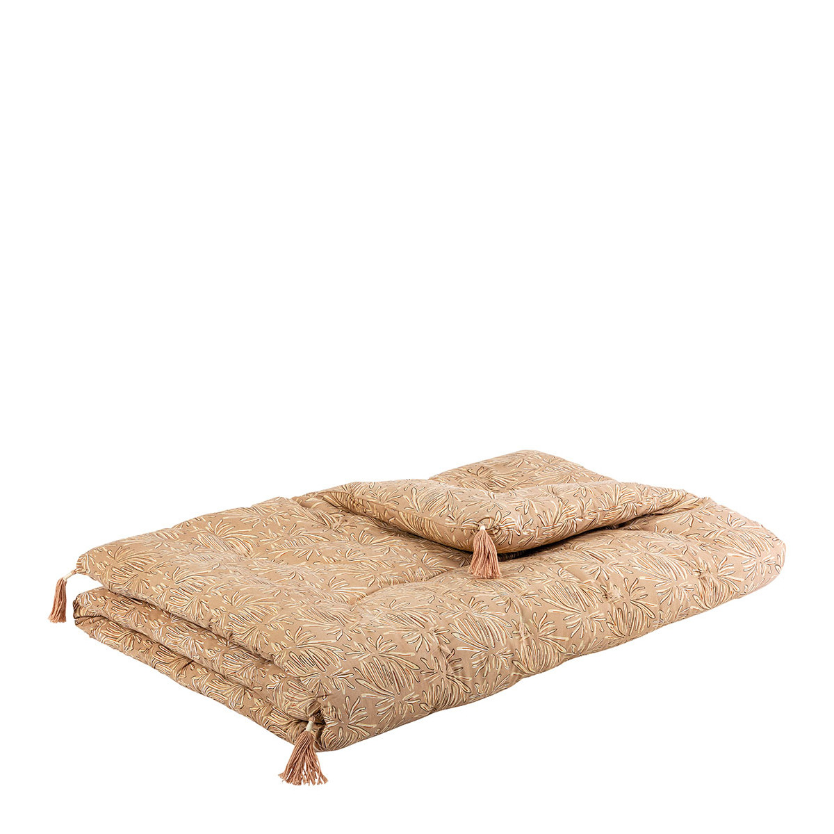 Futon SOLINA Pink Cotton 80x180