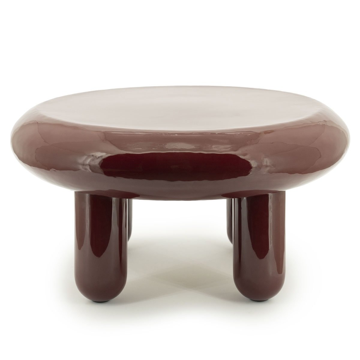 Coffee table Balloon - burgundy