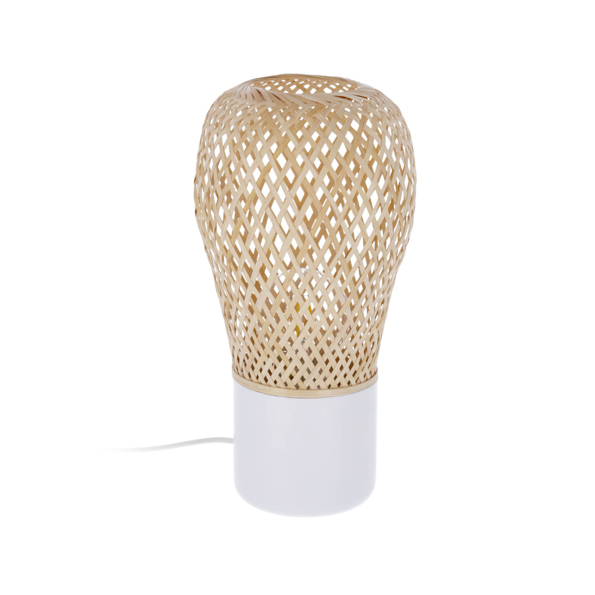 Derora white table lamp