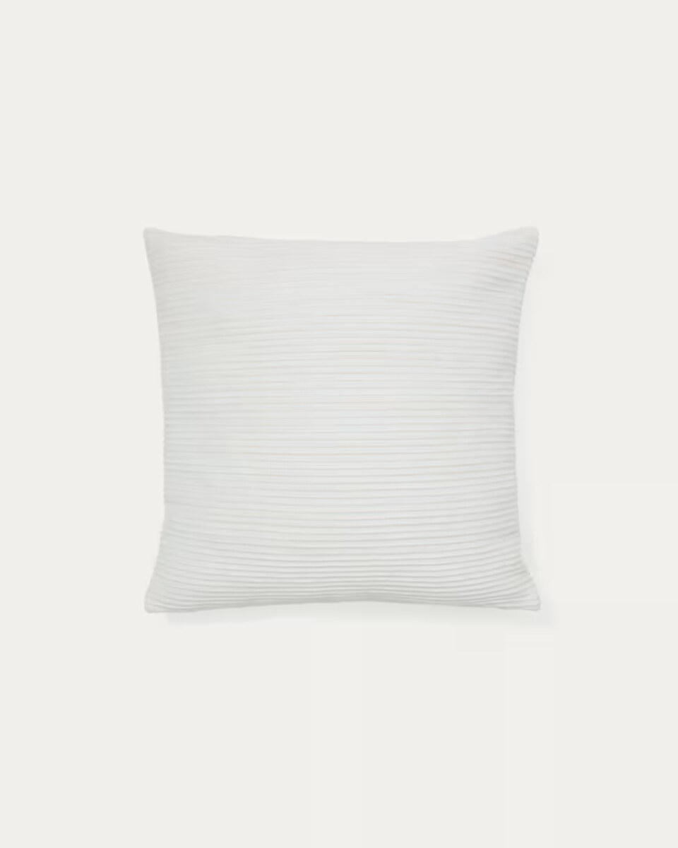 Minec beige. 100% cotton cushion cover. 45 x 45 cm