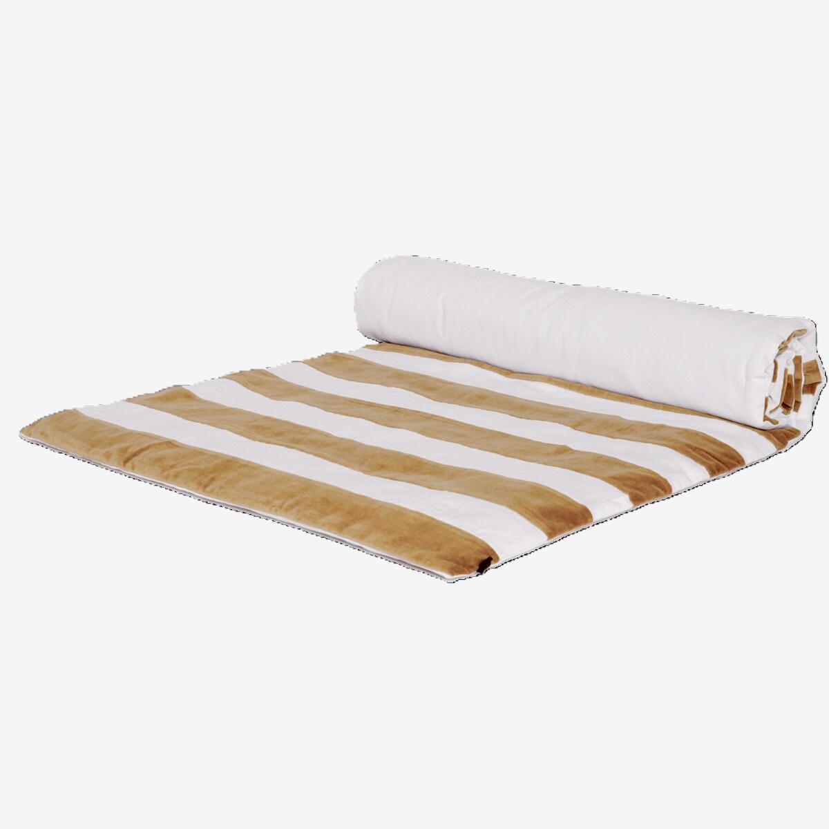 PERTH QUILT COVER TABAC LINEN COTTON 33X79 INCHES 85X200 CM