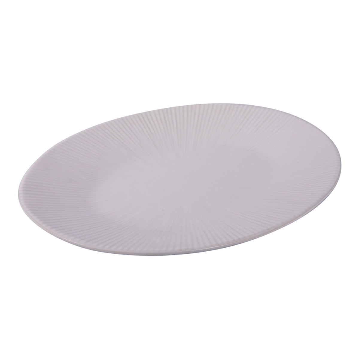 OVAL DISH 41.5X32 WHITE BOHEM
