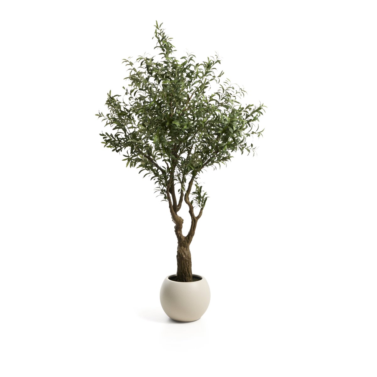 Artificial Olive Tree with white pot 210cm