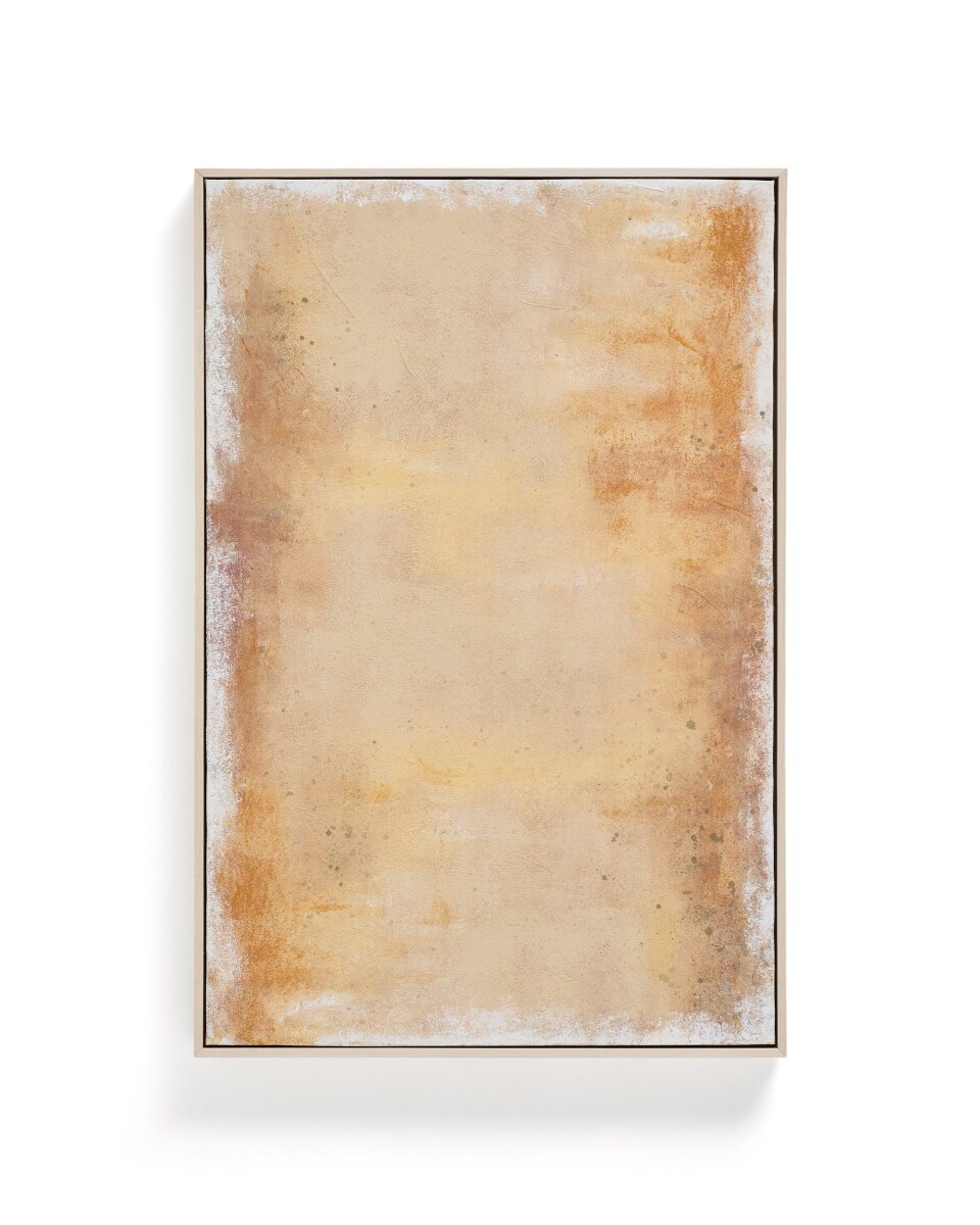 Yellow Selnar Abstract Painting 60 x 90Ã cm