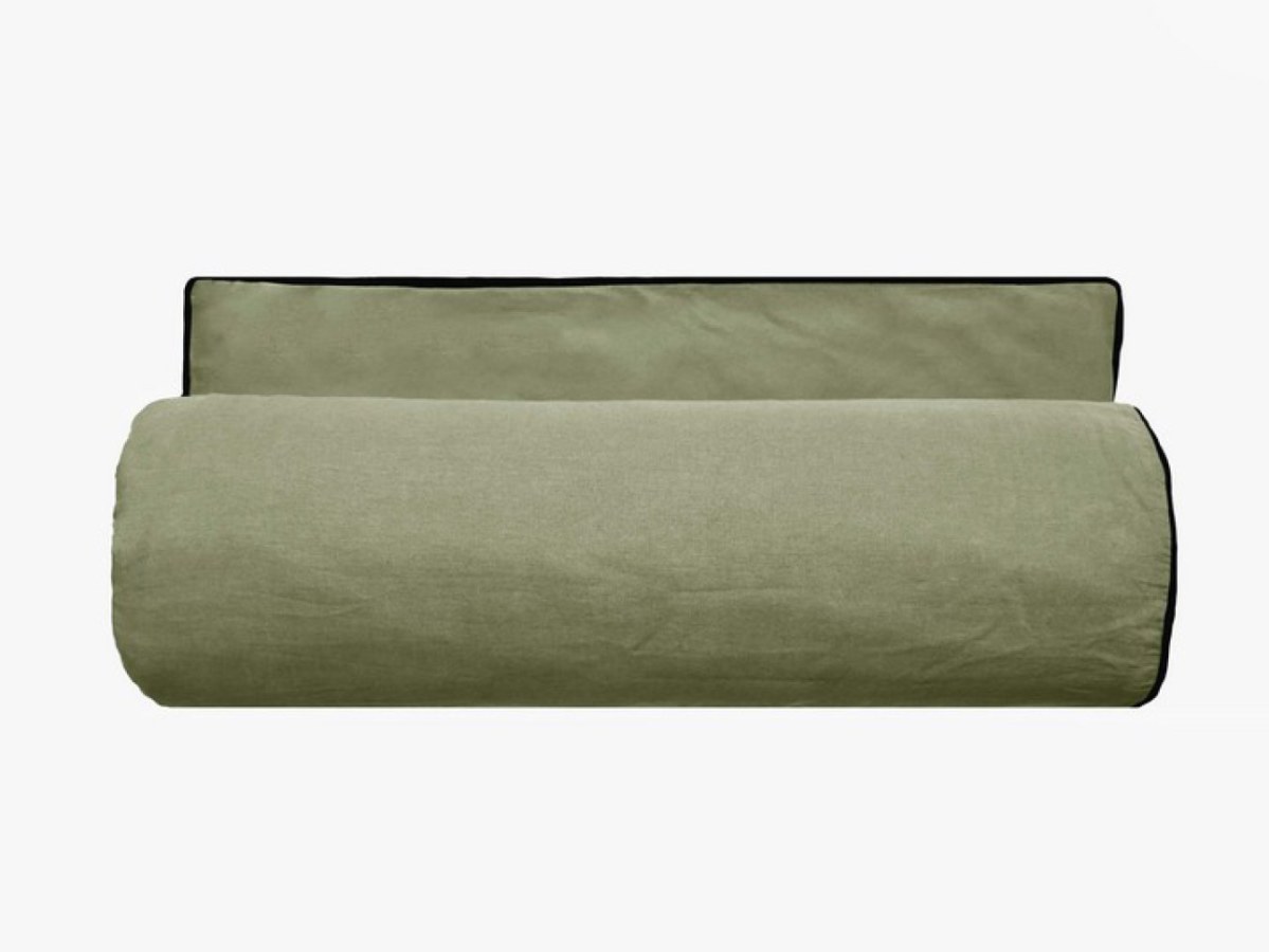 Housse d edredon 80x200 cm Prelude Sauge