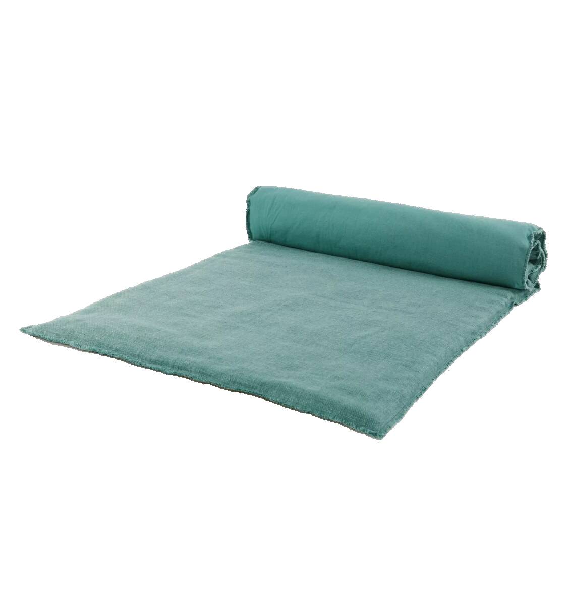 CALIFORNIA QUILT COVER CELADON LINEN VISCOSE 33X79 INCHES 85X200 CM