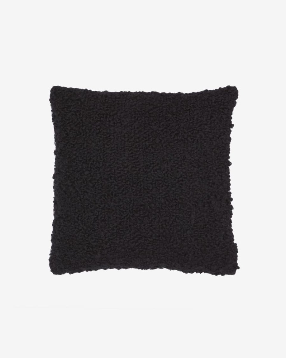 Corel black cushion cover 45 x 45 cm