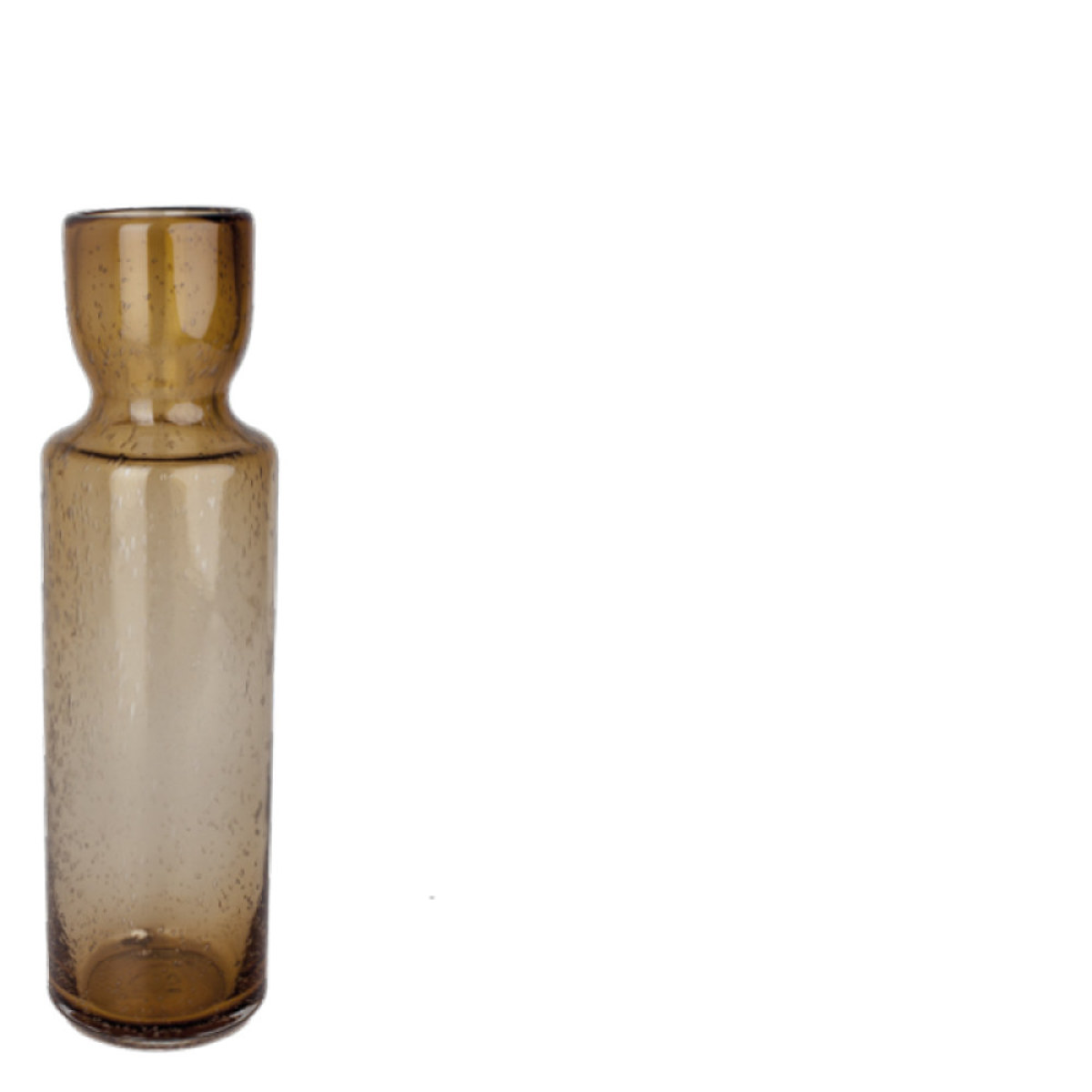 TOBY VASE BROWN L