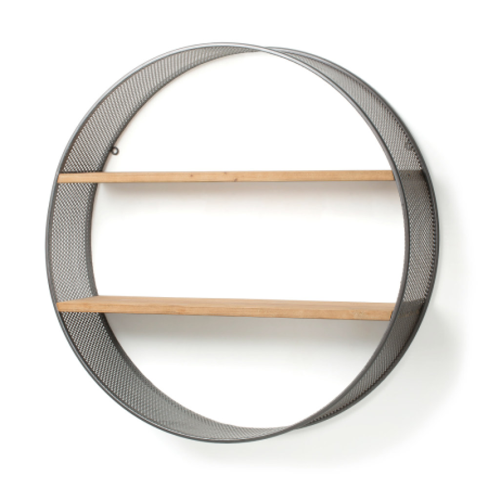 Halie wall shelf Ø 80 cm