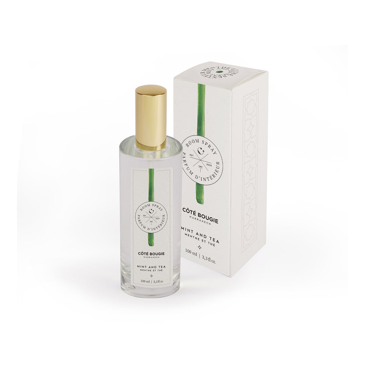 SPRAY D'AMBIANCE 100 ml MENTHE & THE
