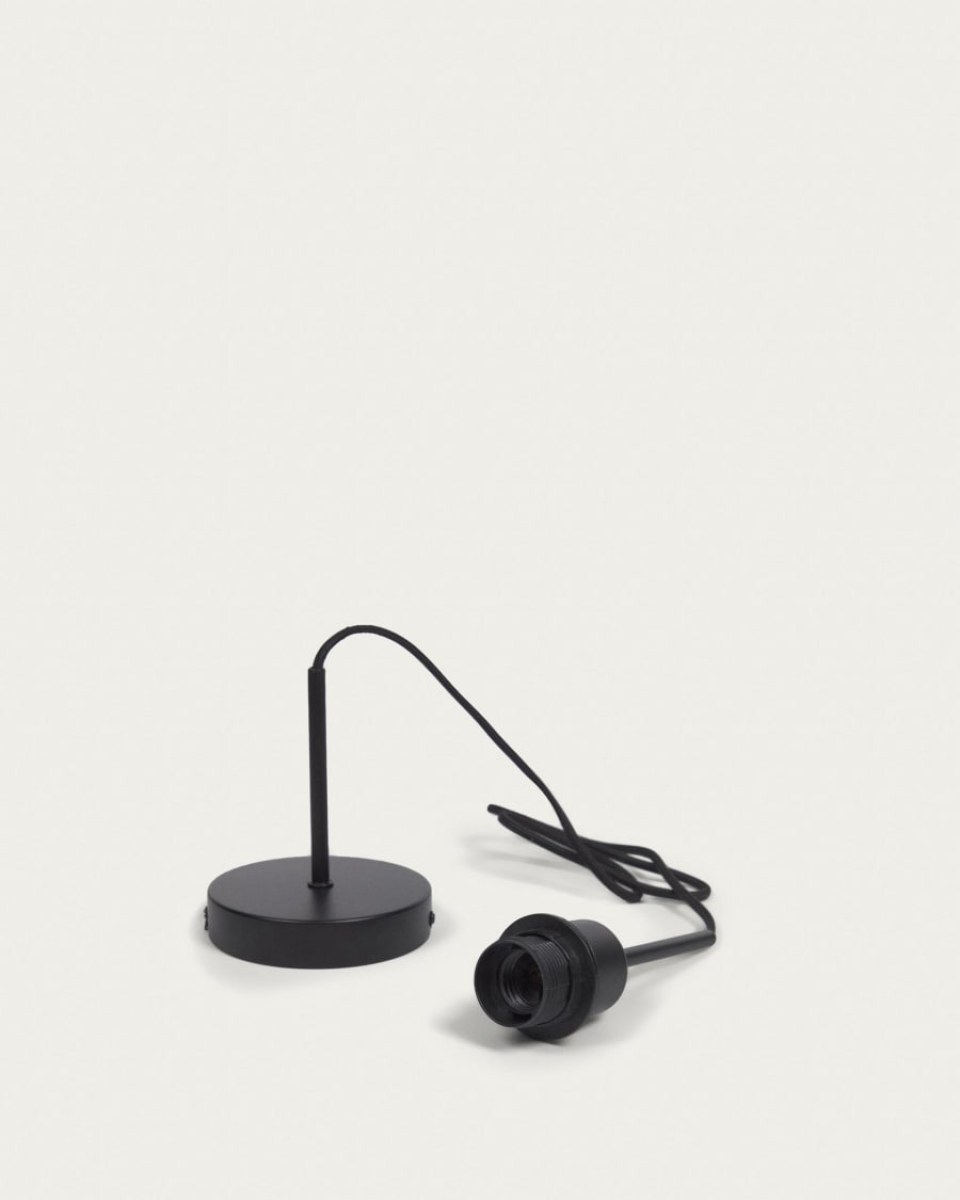 Fitting for Fulvia metal ceiling light with black finish 150 cm