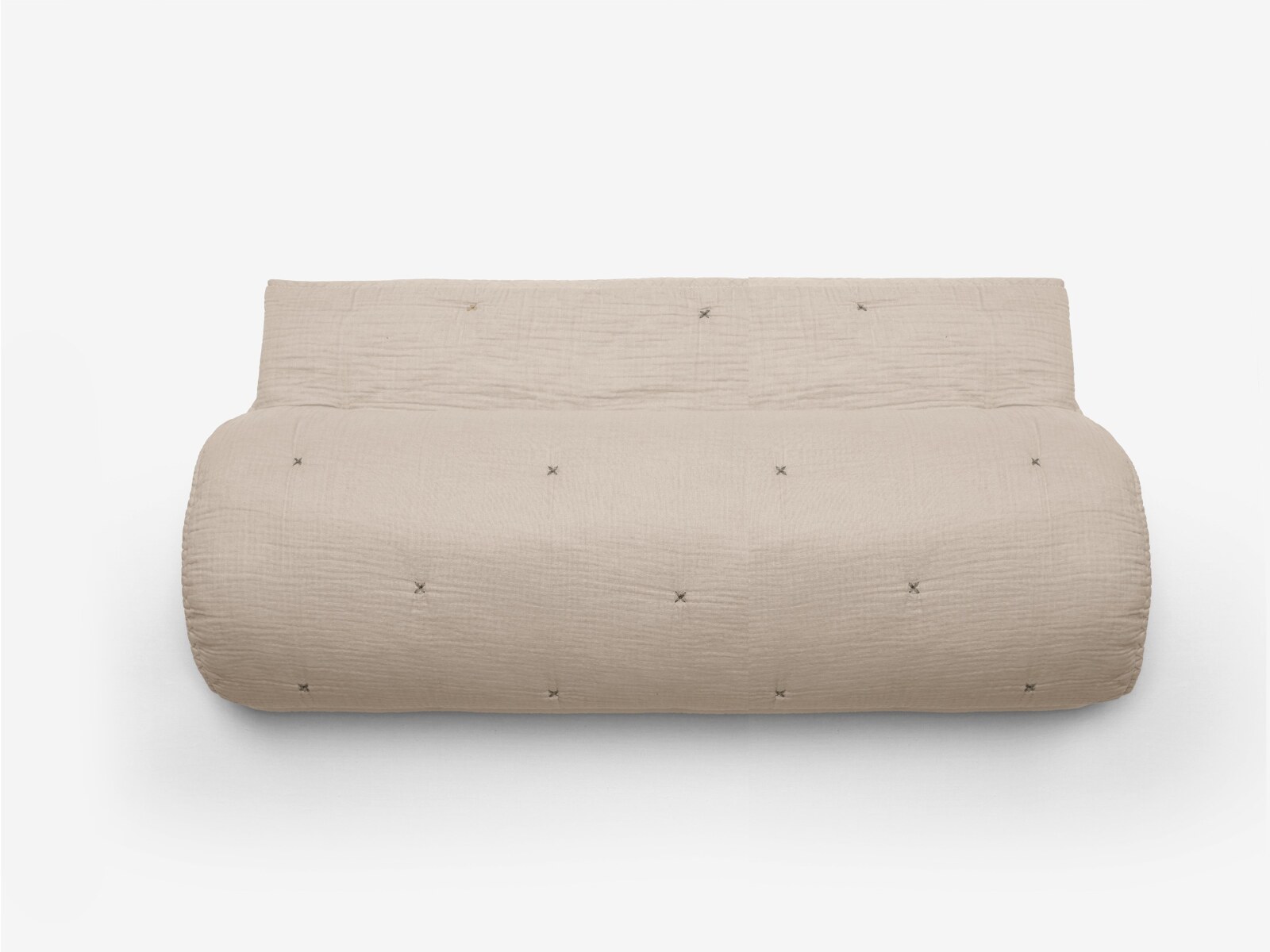 Couvre-lit 260x240 cm Andros Ficelle