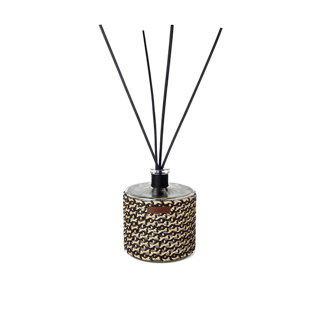 DIFFUSEUR RAPHIA CUIR MINA NOIR 3 L / NARGUILE