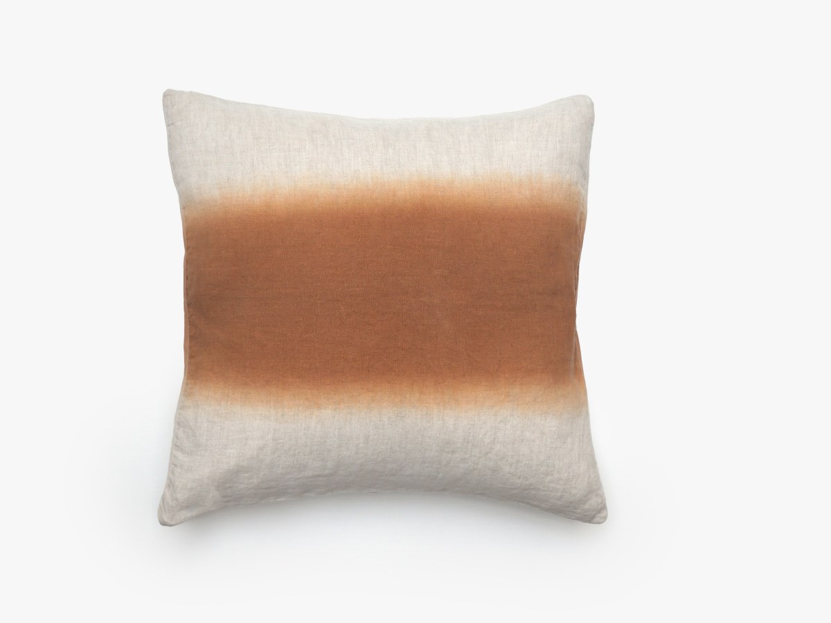 Housse de coussin 45x45 cm Deepali Cognac