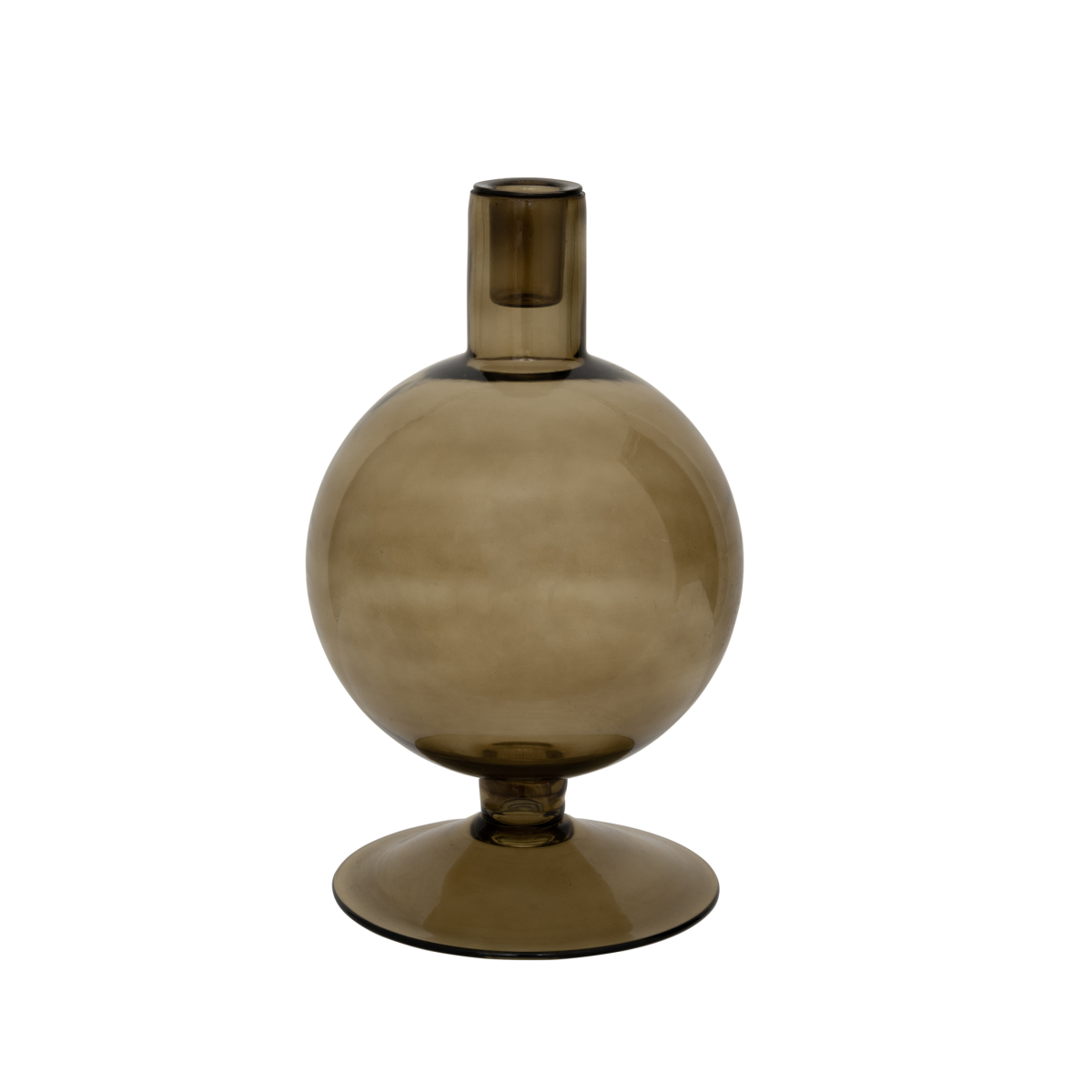 candle holder Sopra olive green