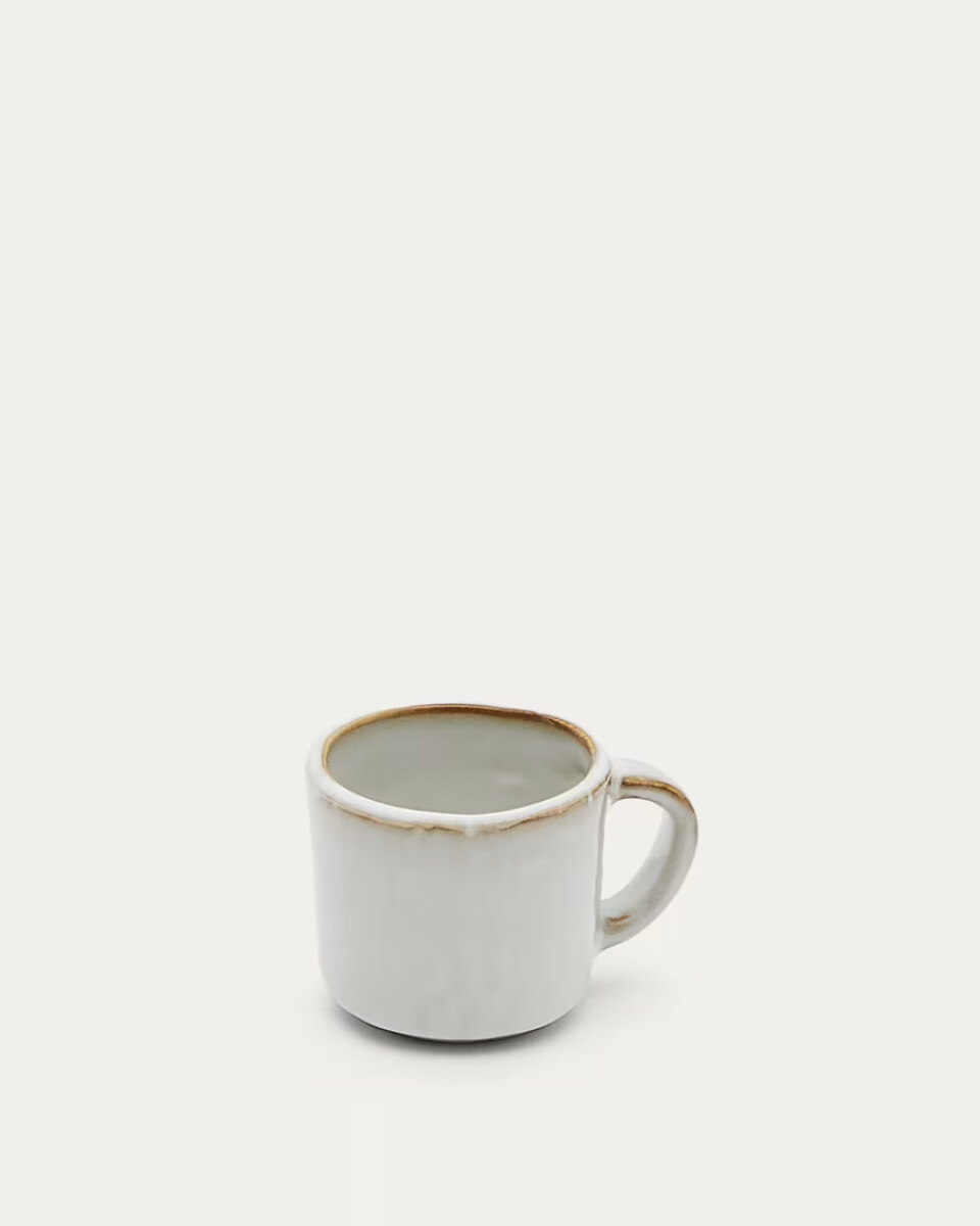 Serni white  ceramic  cup