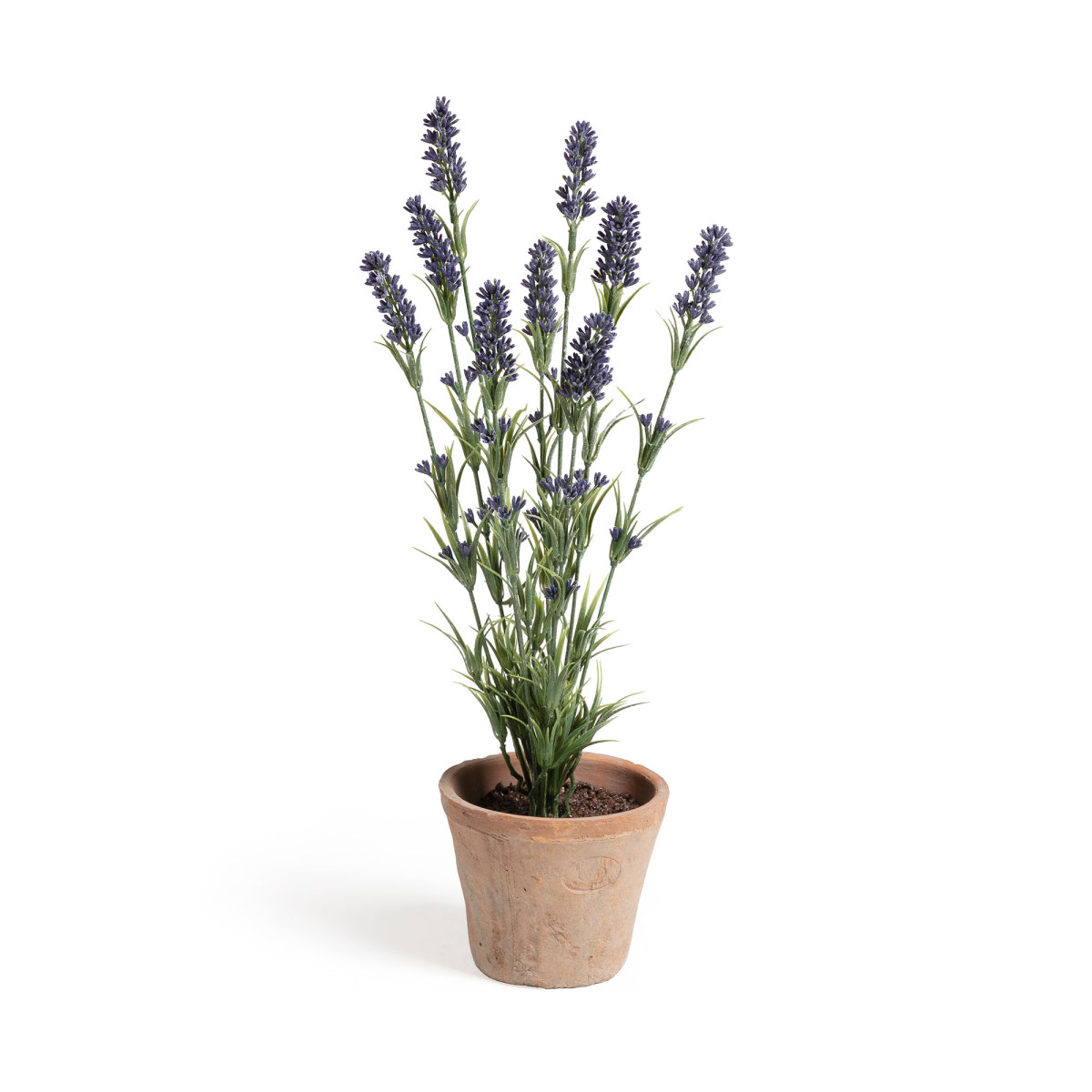 FLOWER artificial lavander in pot