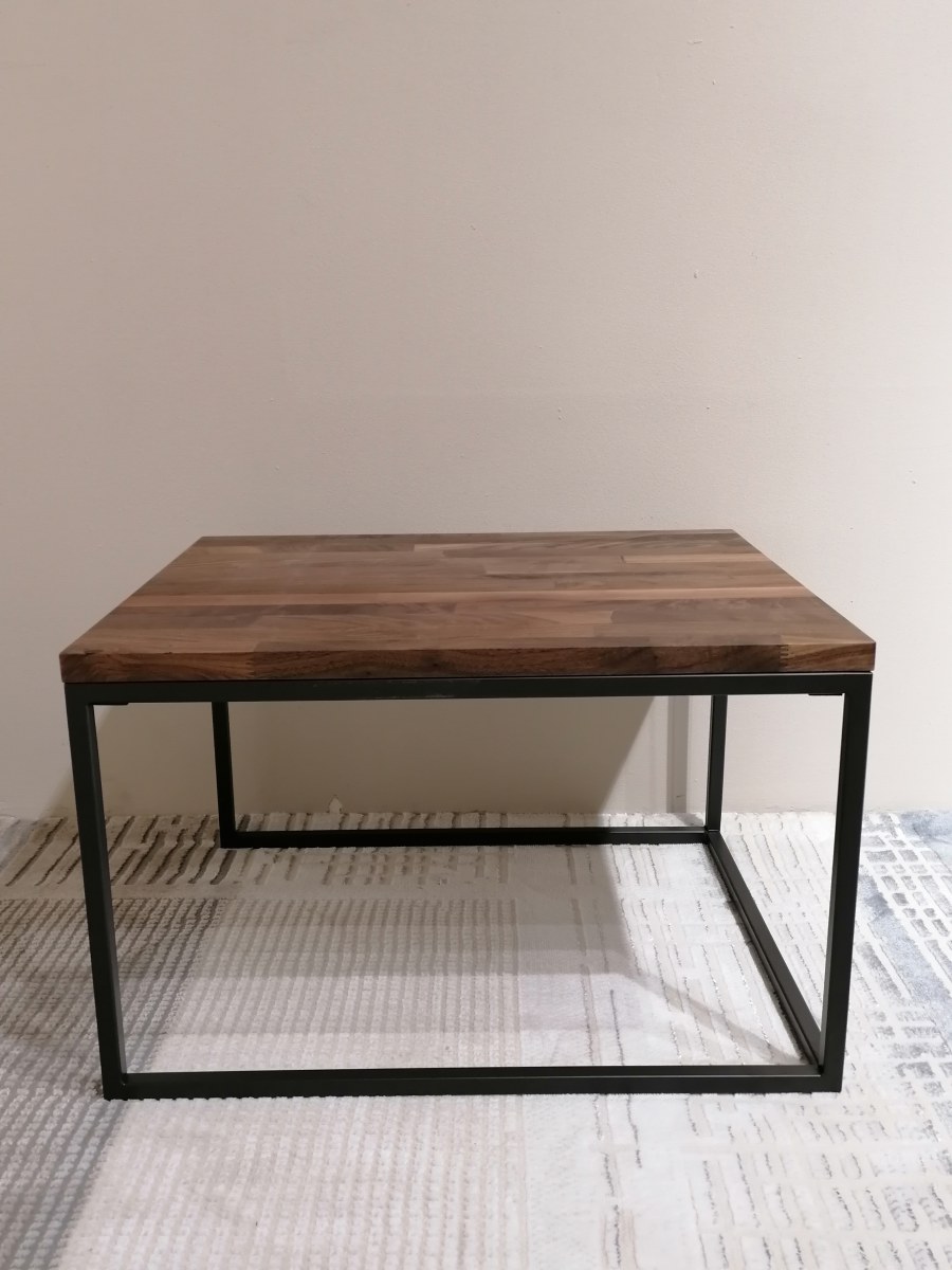 SIDE TABLE WALNUT 480X590X370mm