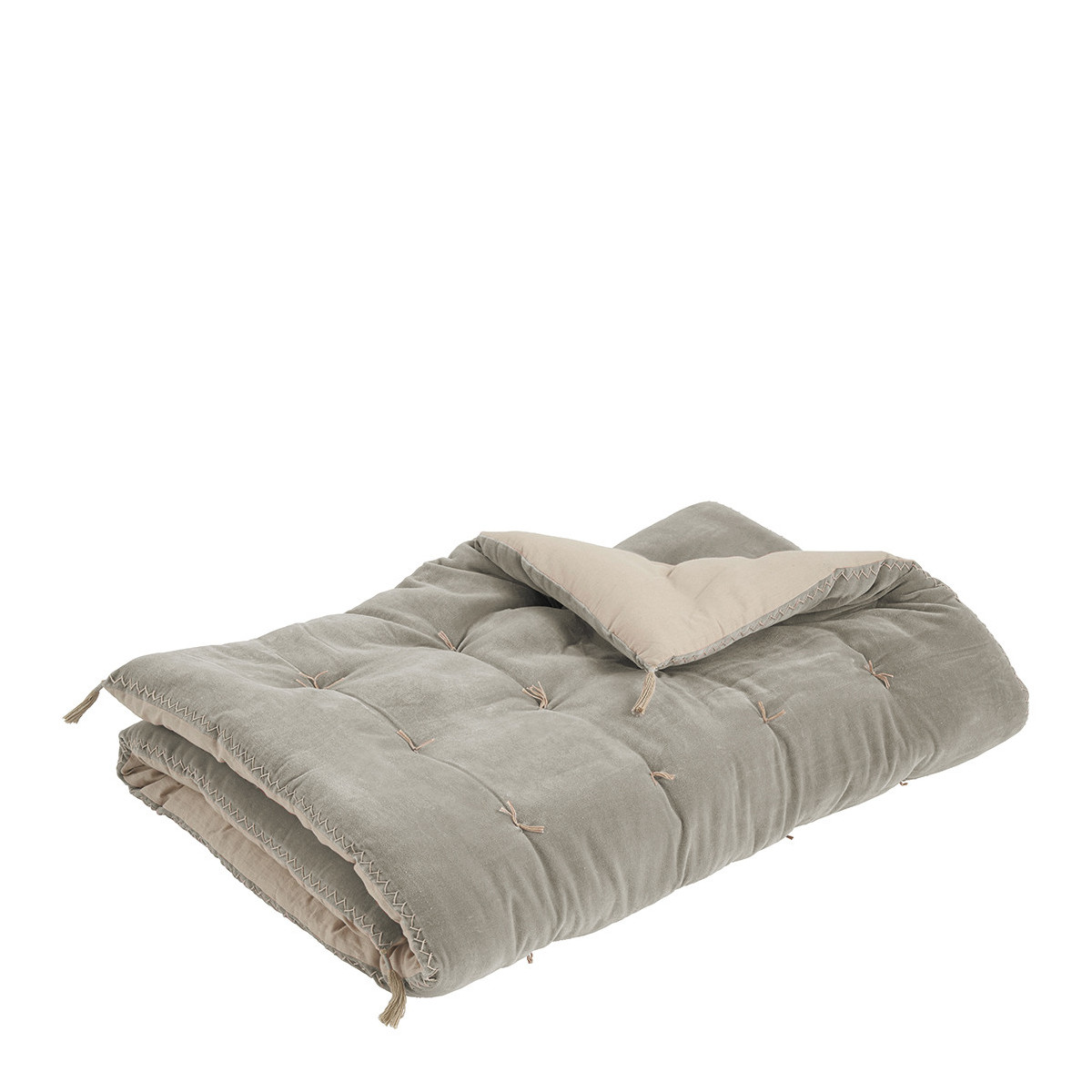 Futon MATTEO 80/180 grey velvet