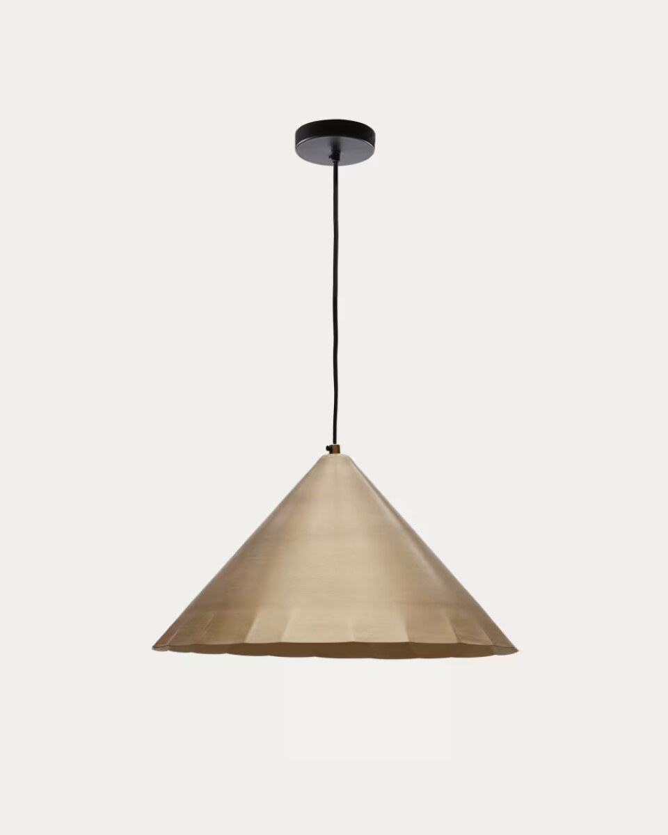 Parlava brass ceiling lamp.  46 cm
