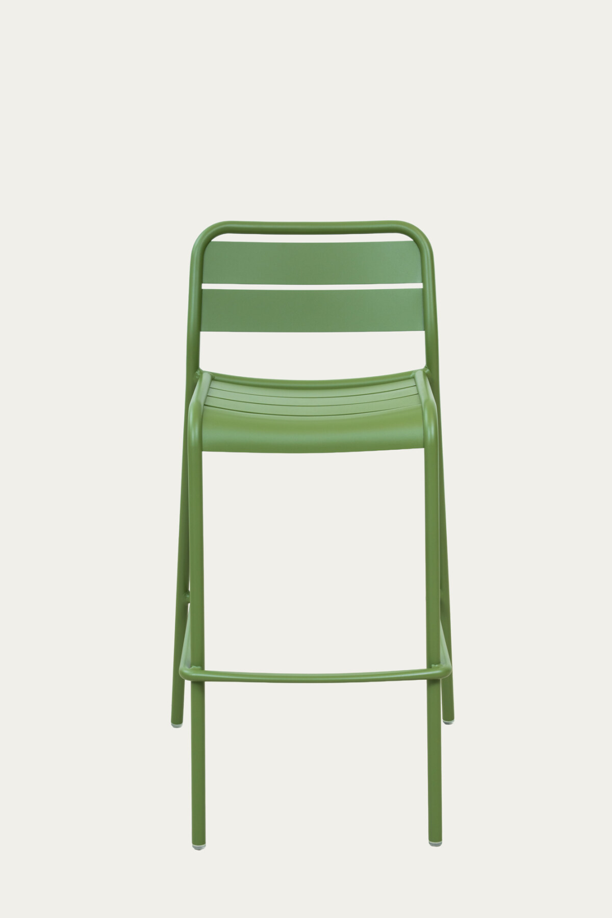 Full aluminium bar stool 610x558x1044 SH790  GREEN