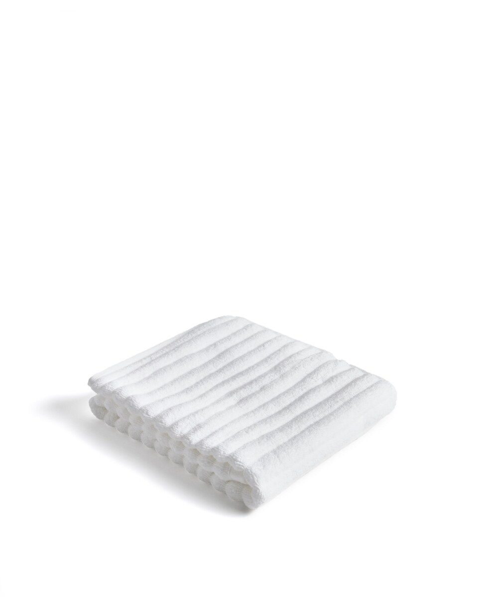 Navira 100% cotton white hand towel 50 x 90cm