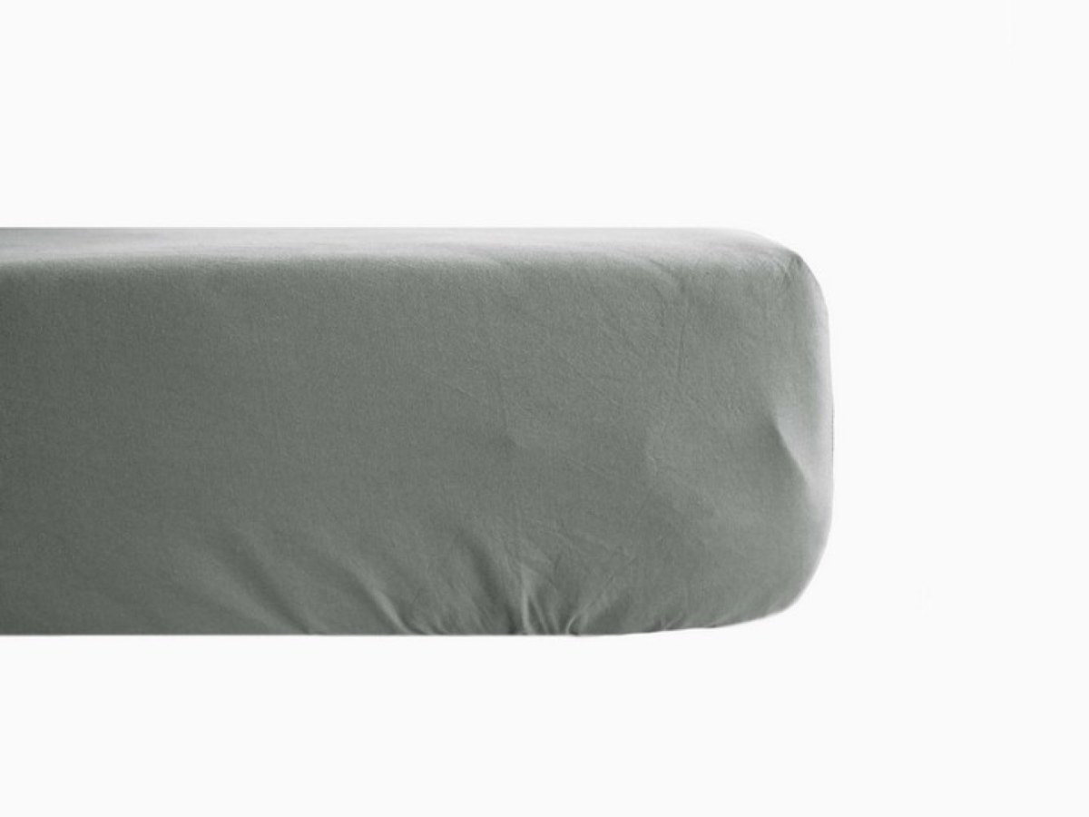 Drap housse 160x200x35 cm Palace Acier
