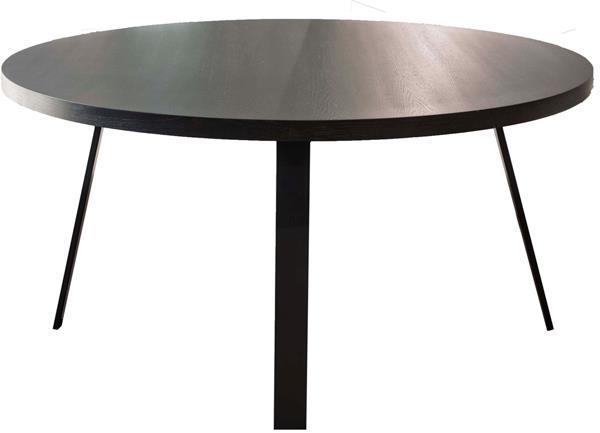 F9-W16-BR rounded dining table round