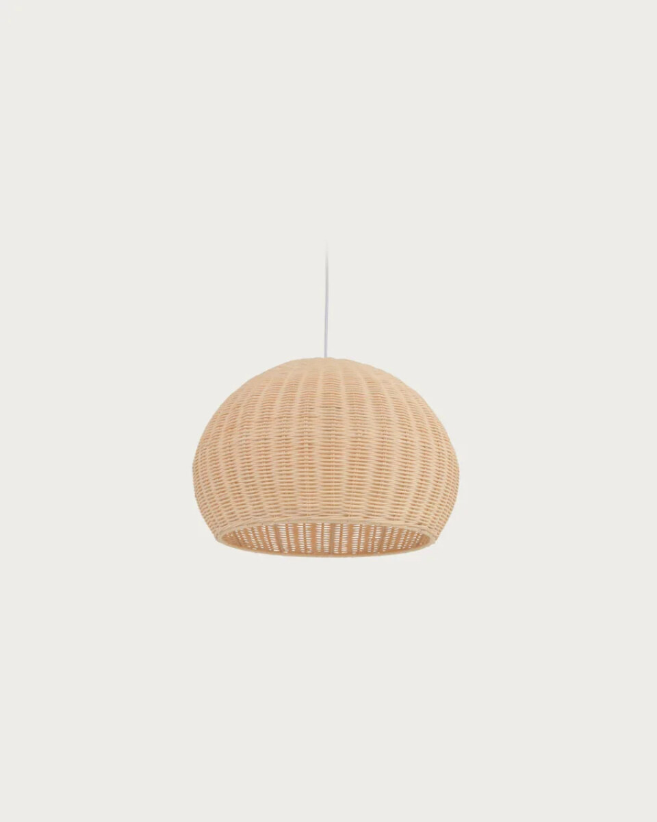Deyarina rattan ceiling light shade with natural finish 45 cm