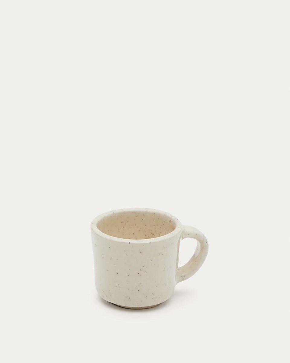 Setisa white ceramic cup