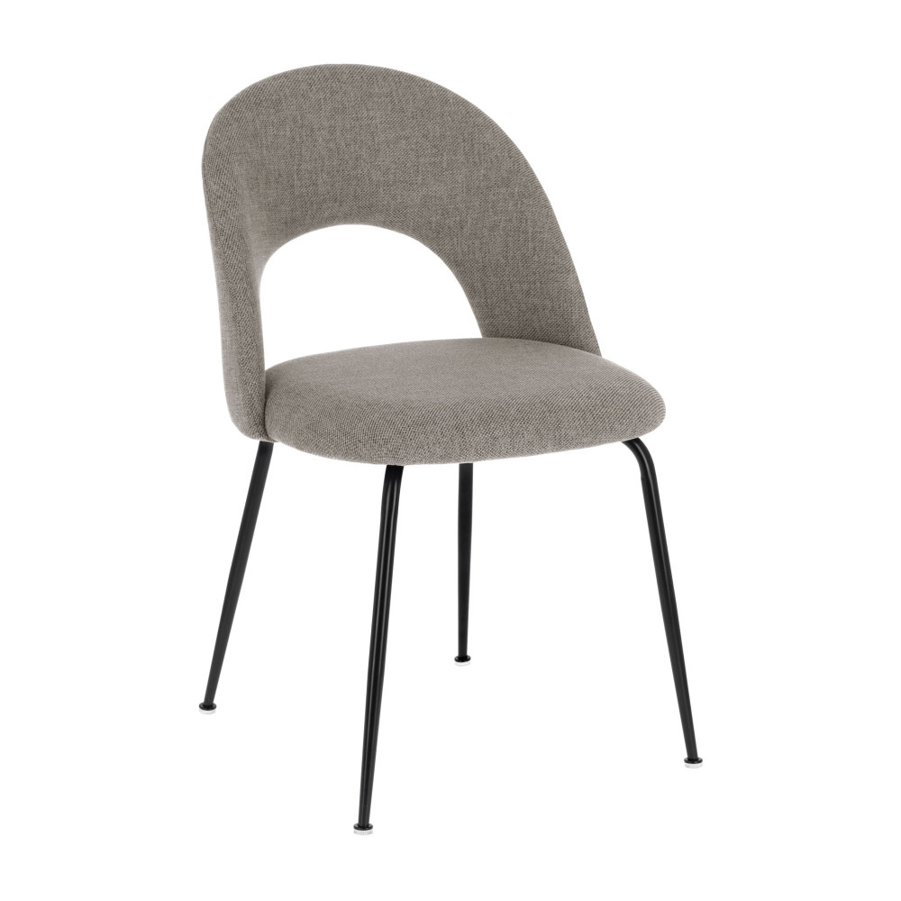 MAHALIA Mahalia light grey chair
