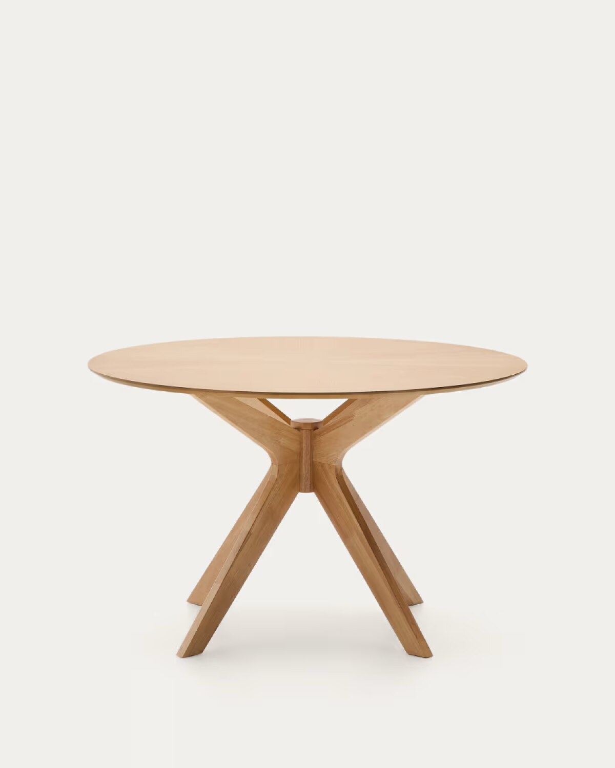 Naanim round table in oak veneer Ø 120 cm