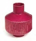 V2-C296-RE VASE CERAMICS S