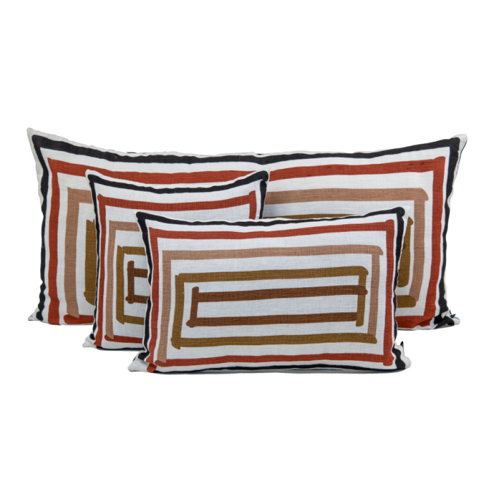 PARO HOUSSE DE COUSSIN BRICK 55X110
