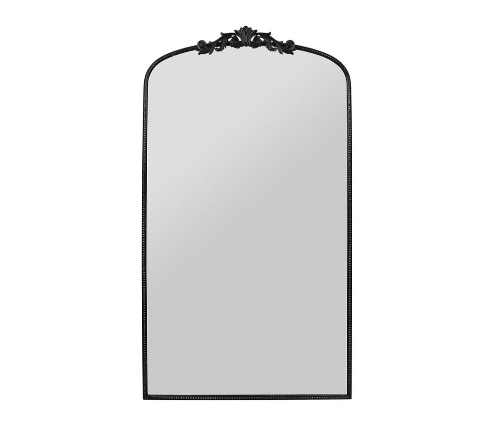MIROIR DORHAN NOIR+ARG 91X169